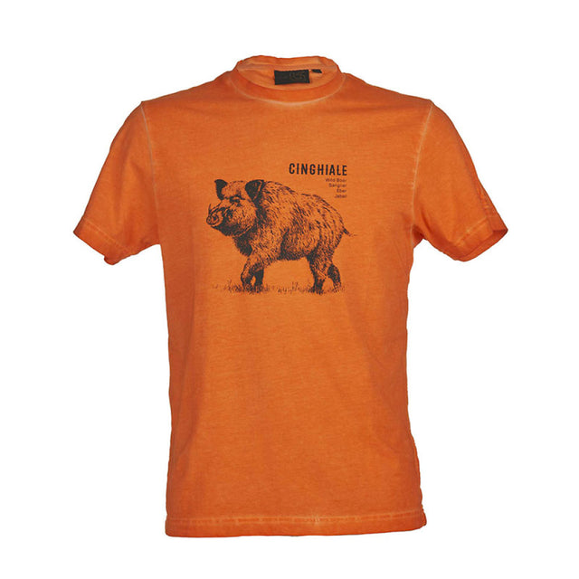 T-Shirt - Univers Cinghiale Arancione S