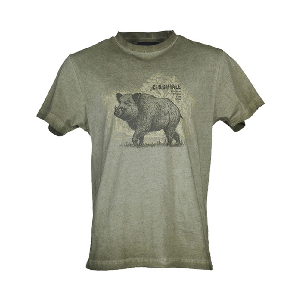 T-Shirt - Univers Cinghiale Verde S