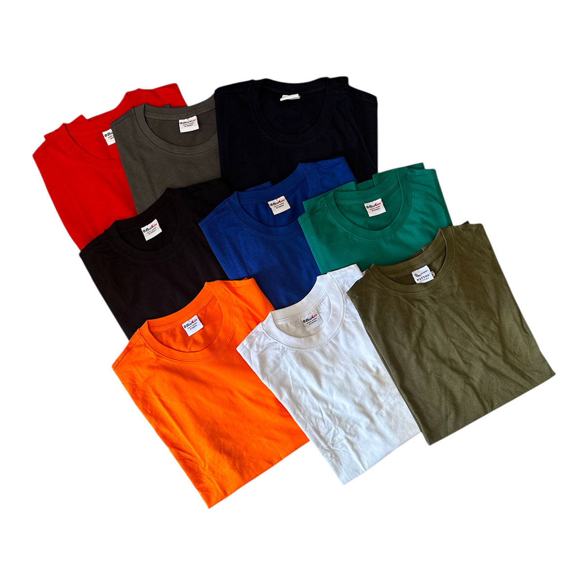 T-SHIRT MANICA CORTA VARI COLORI (IN CONFEZIONI DA 5PZ)