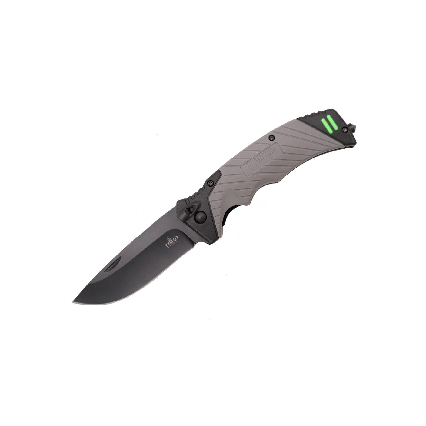 KNIFE - THIRD - TACTICAL WITH SHARPENER (9cm)