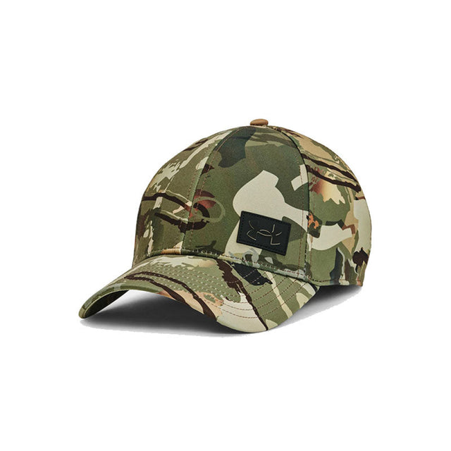 Under Armour - Cappelloua Storm Camo Stretch Hat Ua Forest 2.0 Camo / Timber 988 L/Xl