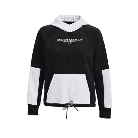 Under Armour - Donna Rival + Fleece Black / White Xs