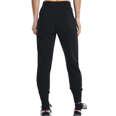 Under Armour - Donna Rival Fleece Joggers Black / White 001