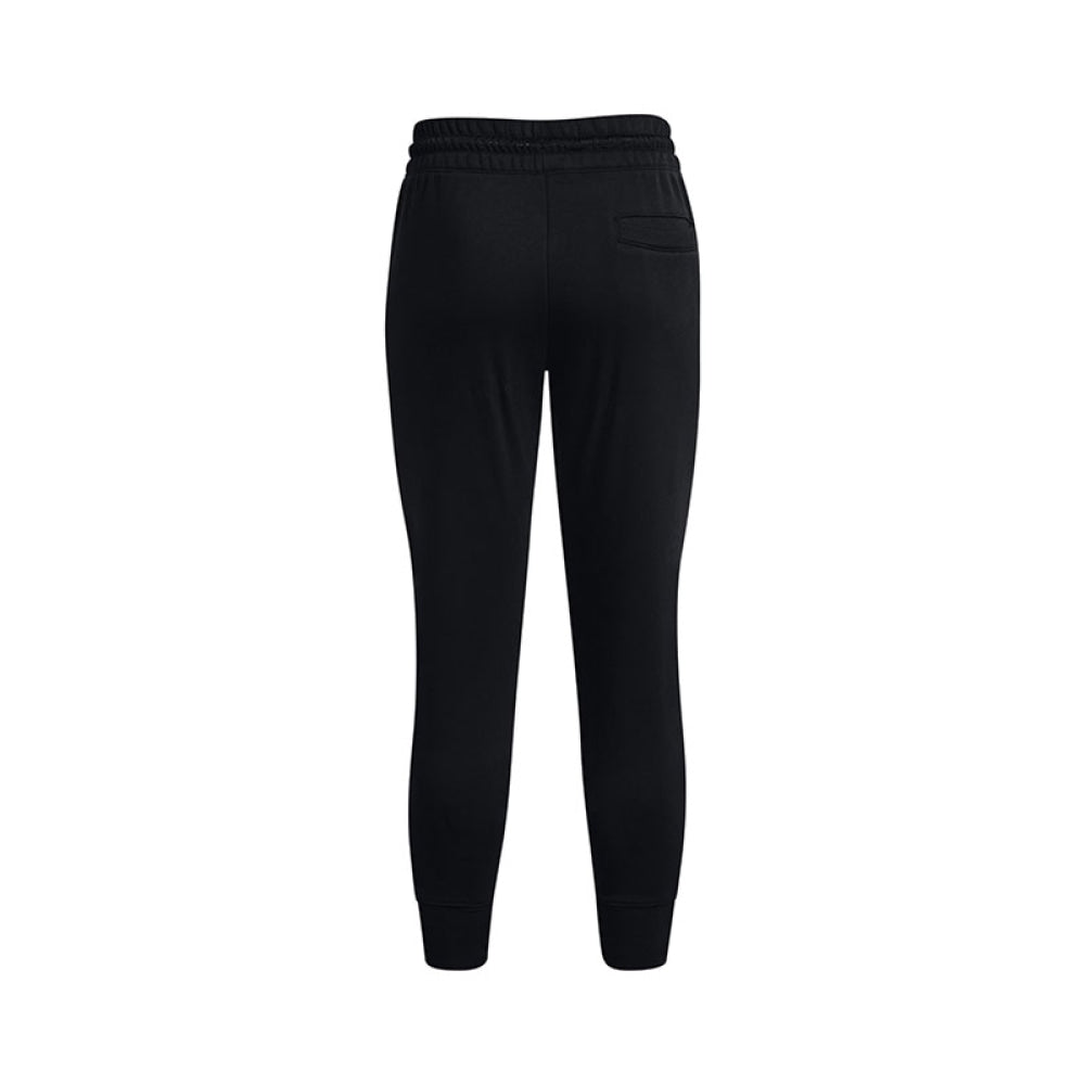 Under Armour - Donna Rival Fleece Mesh Pant Black / White 001