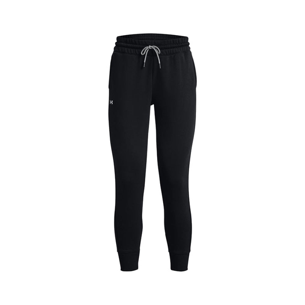 Under Armour - Donna Rival Fleece Mesh Pant Black / White 001 Xs