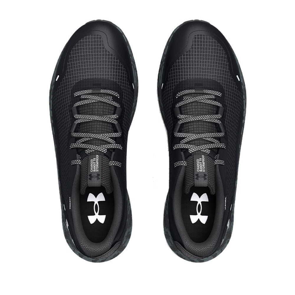 Under Armour - Donna W Charged Bandit Trail 2 Sp Black / Pitch Gray 003