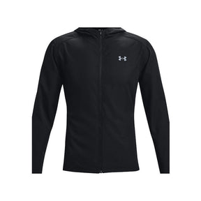 Under Armour - Giacca Outrun The Raing Black / Reflective Xxl