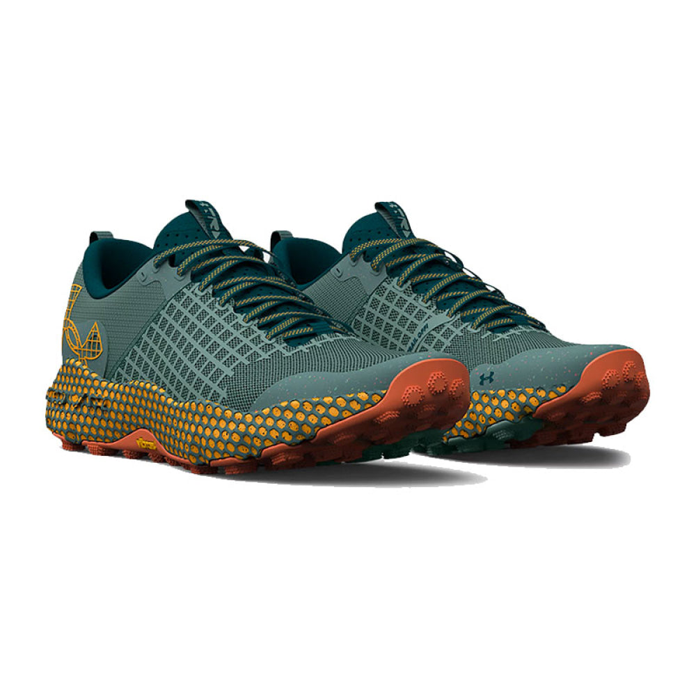 Under Armour - Unisex Ua Hovr™ Ds Ridge Trail Fresco Green / Orange Ice 301