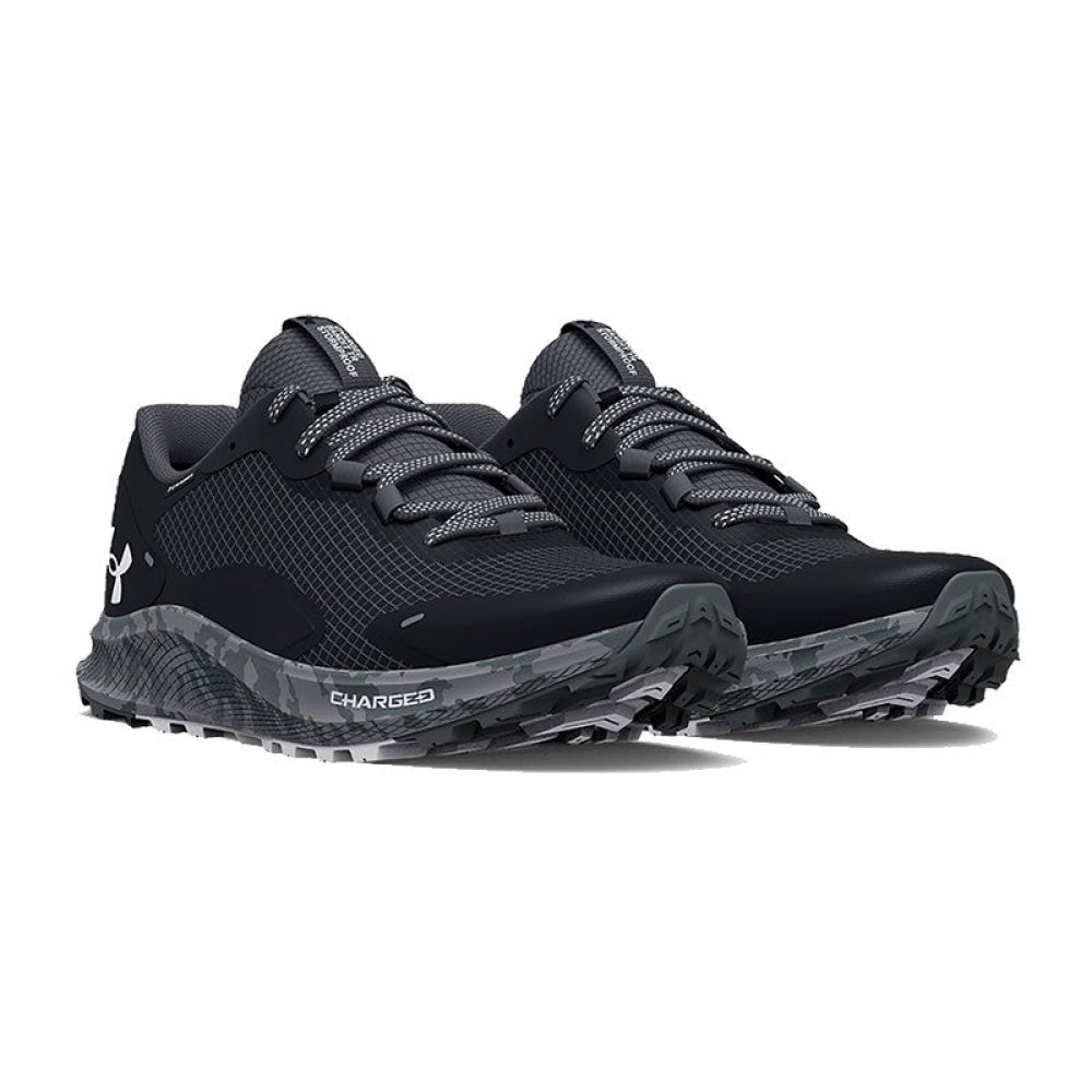 Under Armour - Uomo Charged Bandit Trail 2 Sp Black / Pitch Gray 003