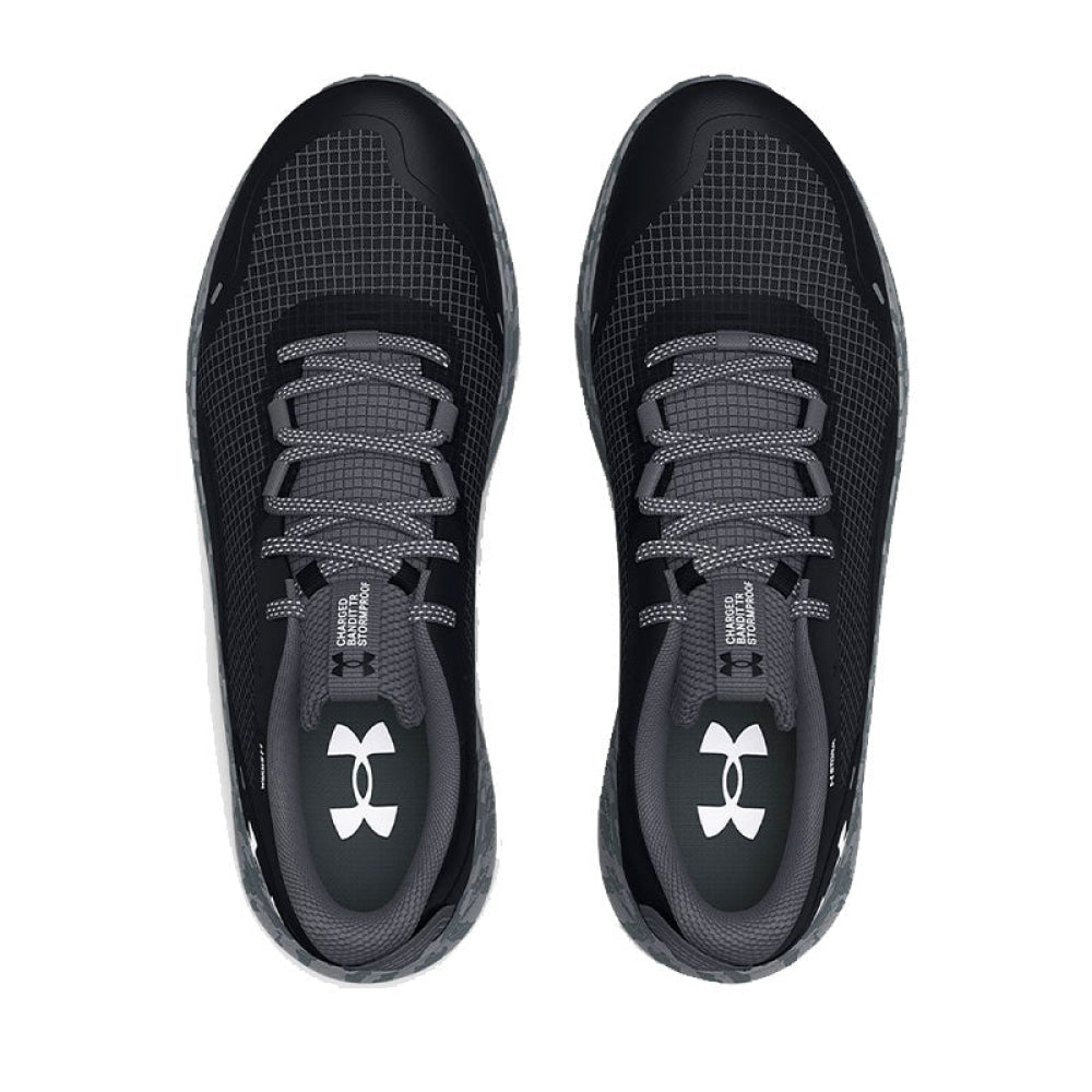 Under Armour - Uomo Charged Bandit Trail 2 Sp Black / Pitch Gray 003