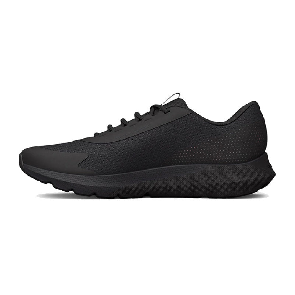 Under Armour - Uomo Charged Rogue 3 Storm Black 001