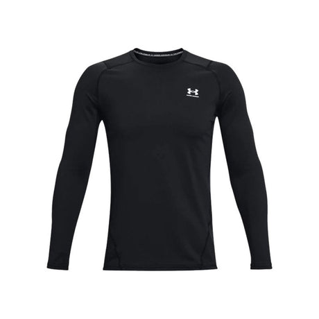 Under Armour - Uomo Coldgear® Fitted Crew Black / White 001 S