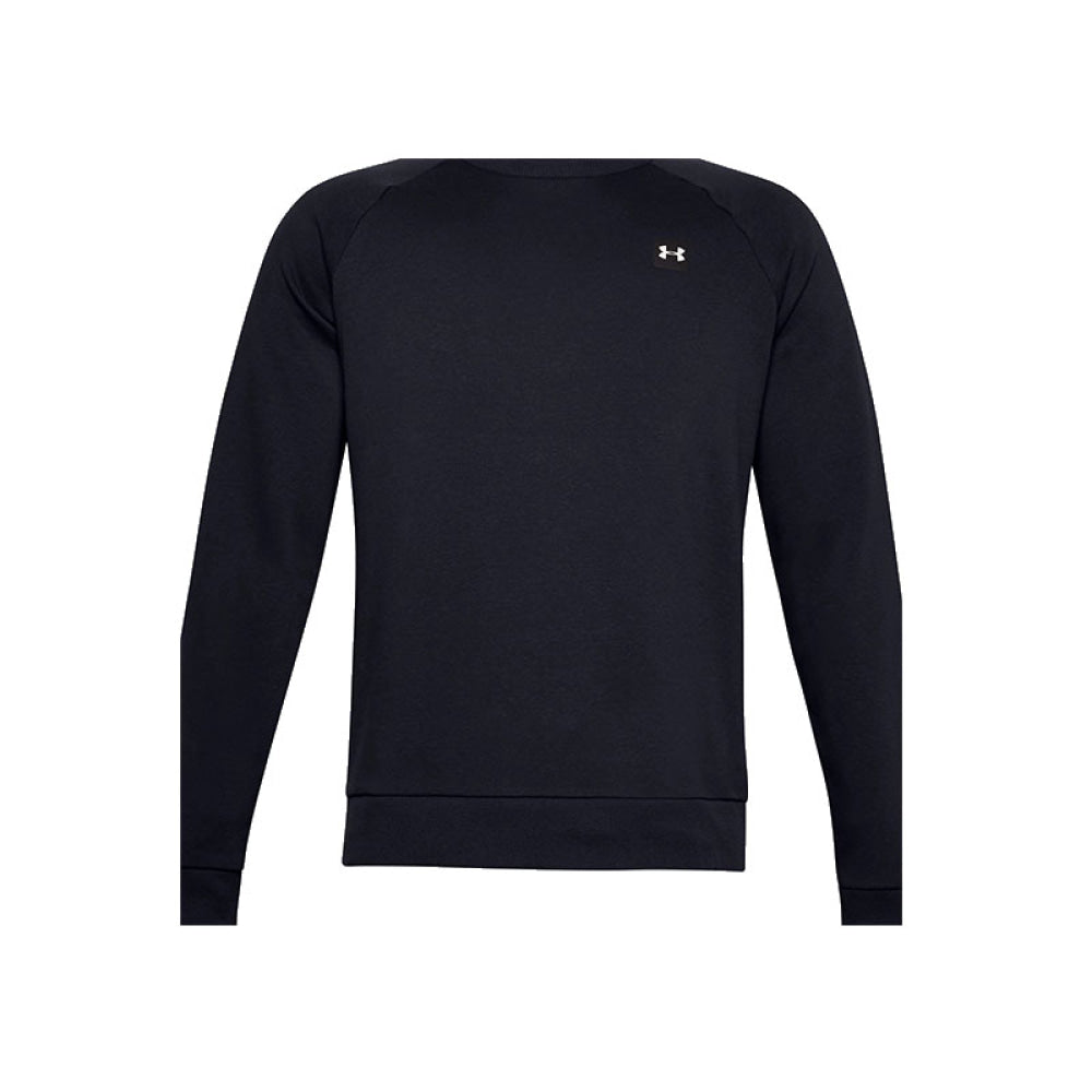 Under Armour - Uomo Felpa Rival Fleece Crew Black / Onyx White S