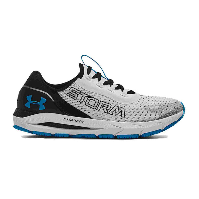 Under Armour - Uomo Hovr™ Sonic 4 Storm Halo Gray / Radar Blue 102 41