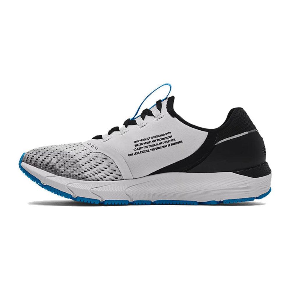 Under Armour - Uomo Hovr™ Sonic 4 Storm Halo Gray / Radar Blue 102