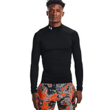 Under Armour - Uomo Lupetto Coldgear® Compression Black / White 001