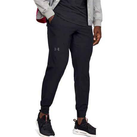 Under Armour - Uomo Pantaloni Jogger Unstoppable Black / Pitch Gray