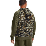 Under Armour - Uomo Rival Flc Camo Script Hd Marine Od Green / Onyx White 390