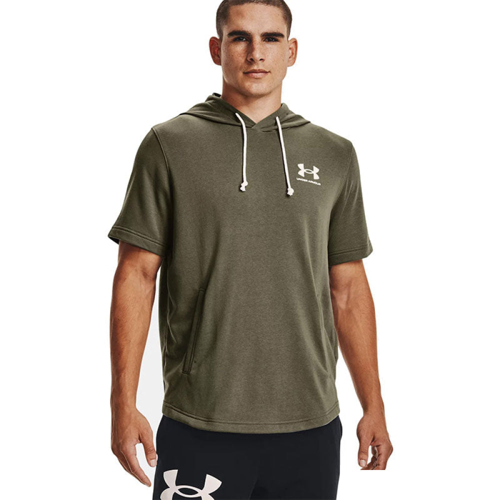 Under Armour - Uomo Rival Terry Tent / Onyx White