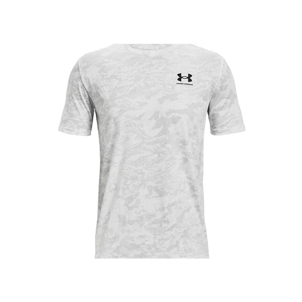 UNDER ARMOR MEN T SHIRT ABC CAMO White Mod Gray Wild Gear