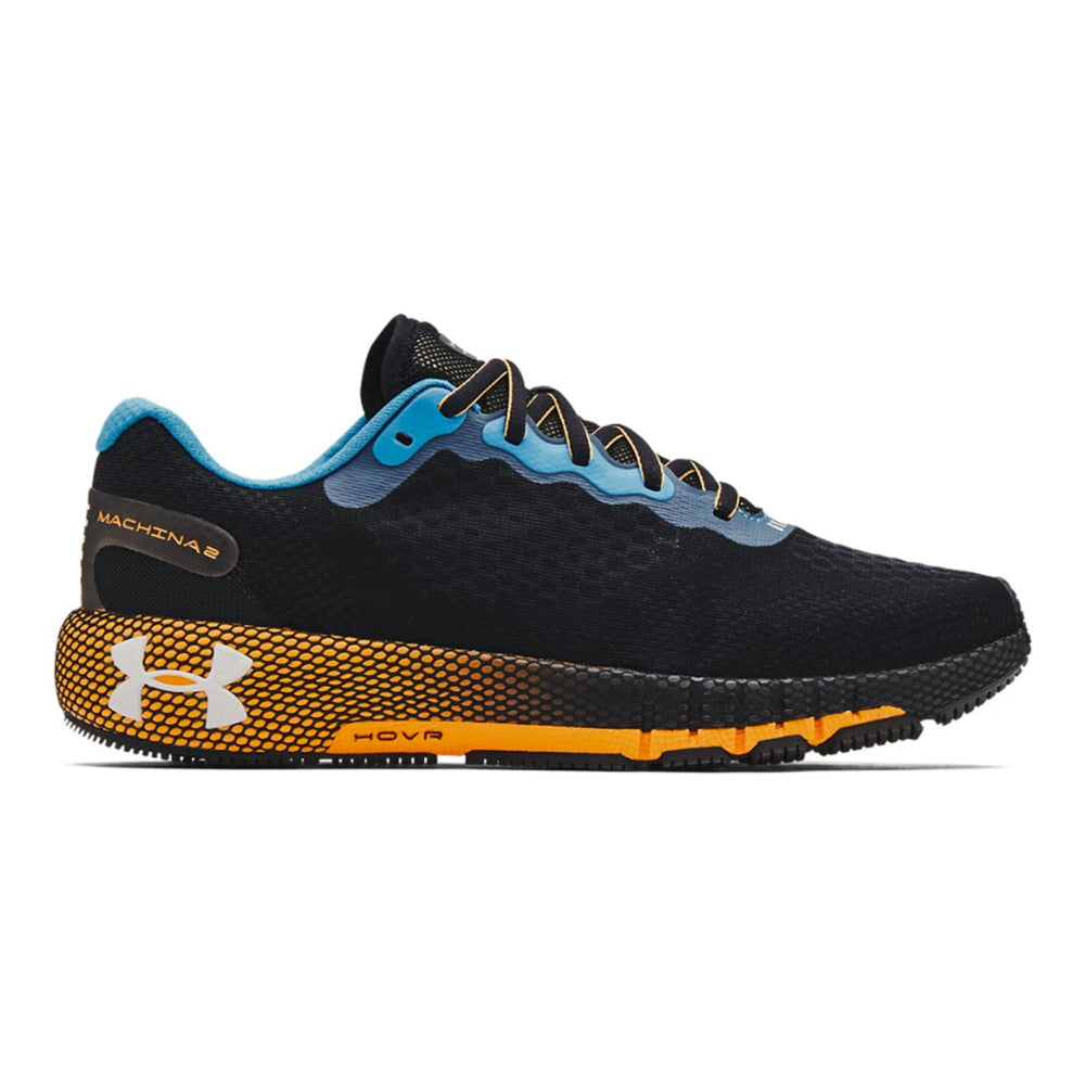 UNDER ARMOR MEN UA HOVR MACHINA 2 Blue Black Orange