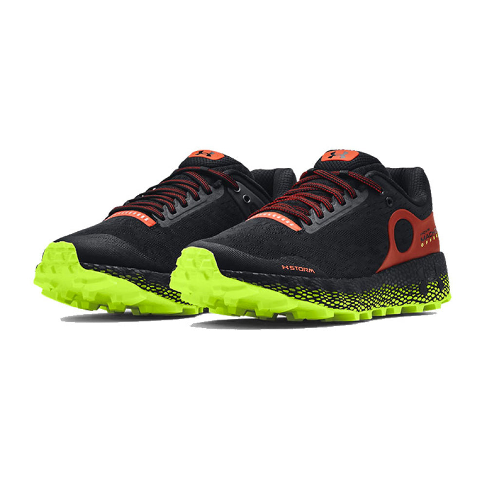 Under Armour - Uomo Ua Hovr Machina Off Road Black / High-Vis Yellow