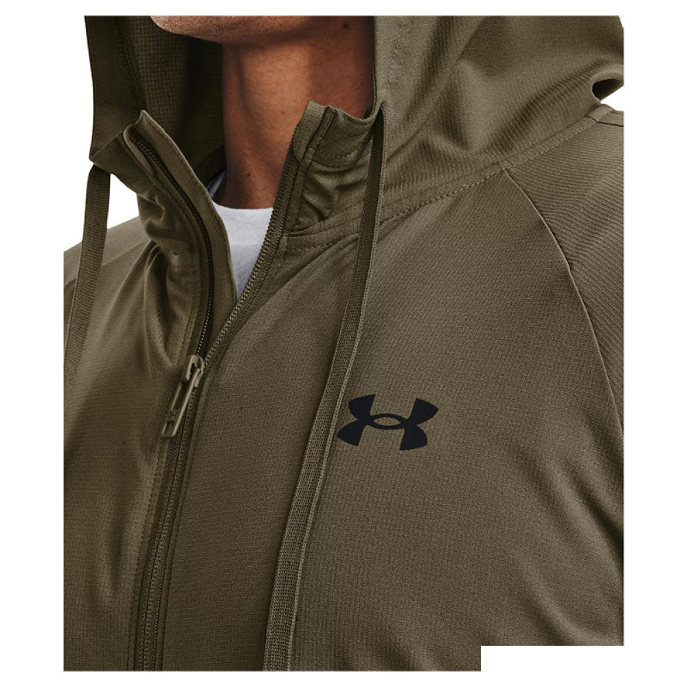Under Armour - Uomo Woven Perforated Windbreaker Tent / Black 361