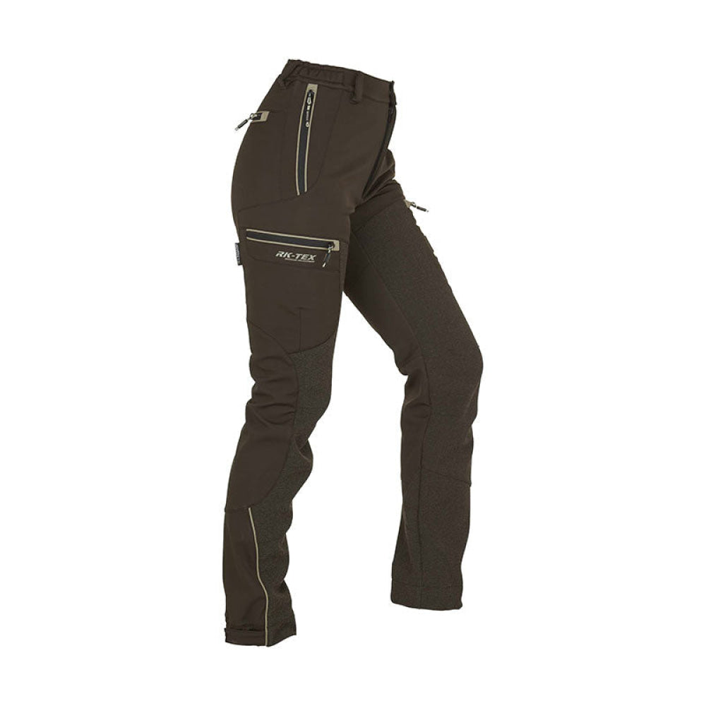 Parforce Huntex Signature Pantaloni Da Caccia Da Donna - Morbido Velluto, Impermeabili, Con Tasche Cargo E Porta Coltello