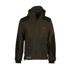 Univers - Giacca Caccia Microfibra U-Tex Green/Black 48