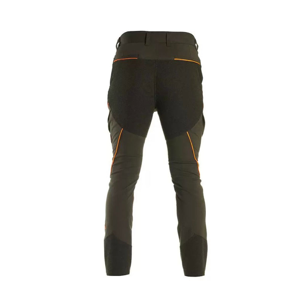 Univers - Pantalone Elasticizzato Alpi Verde/Arancio