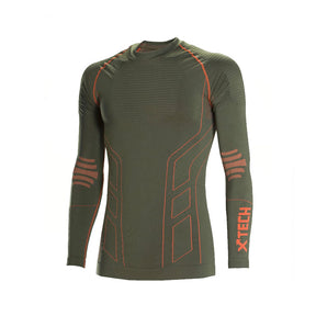 X Tech - Maglia Cervino Girocollo Verde S/M