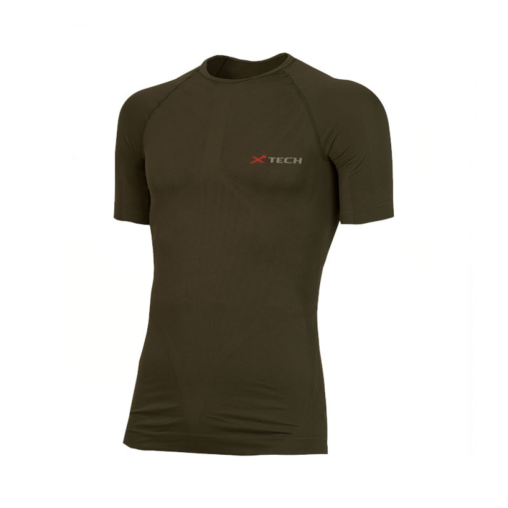 X Tech - Maglia Energy Manica Corta Verde S/M