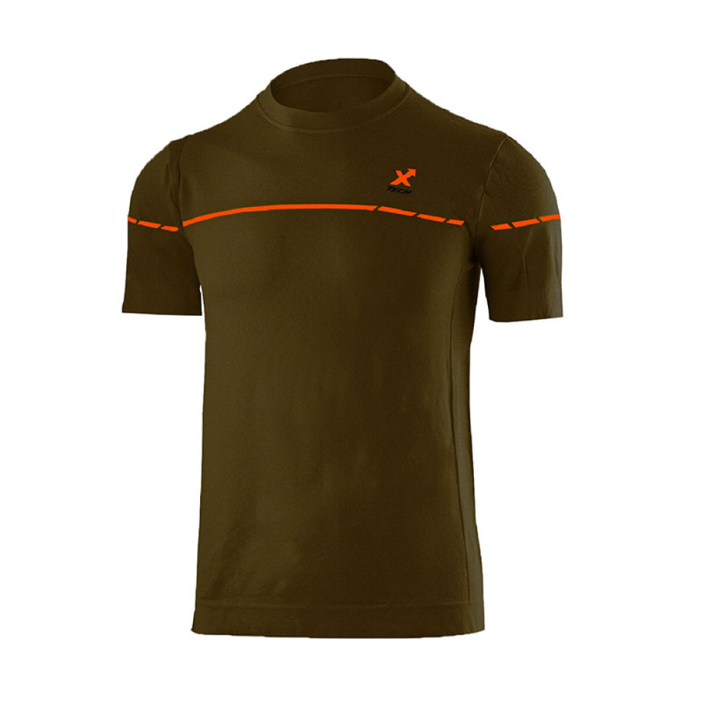 X Tech - Maglia Olimpic Manica Corta Verde S/M