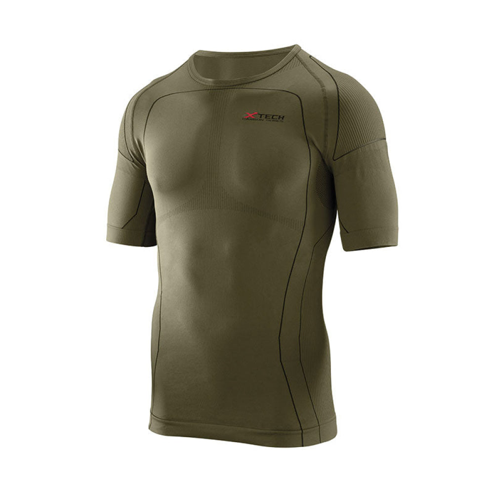 X Tech - Maglia Predator 3 Manica Corta Verde S/M