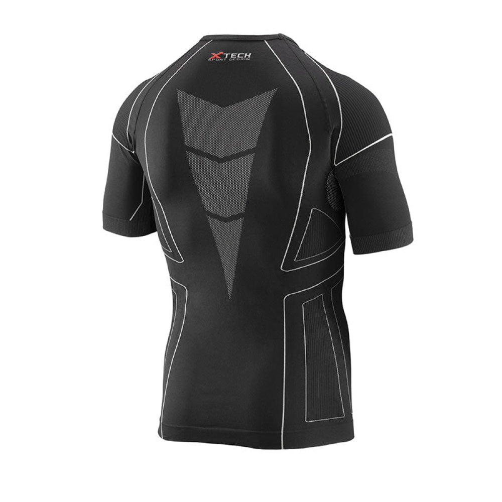 X Tech - Maglia Race 3 Manica Corta Nero