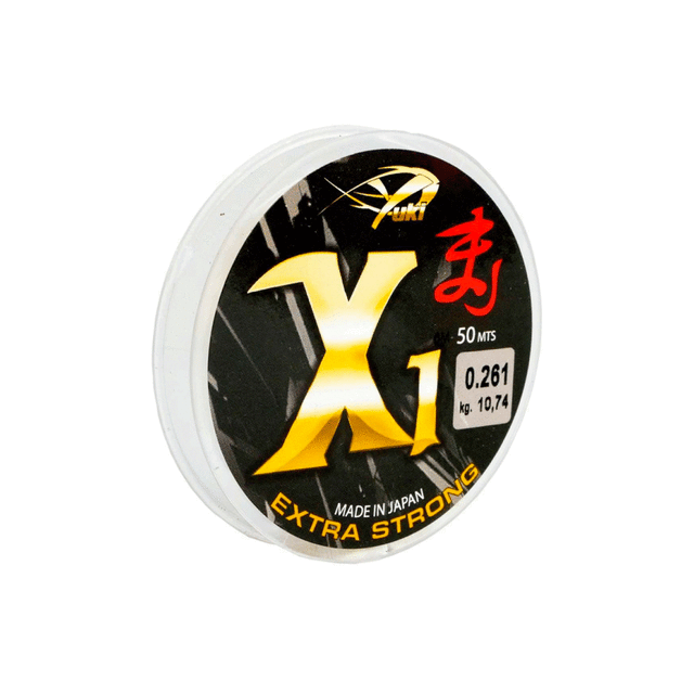 Yuki - Nylon X1 Extra Strong Made In Japan 50Mt 0 124Mm 2 600Kg