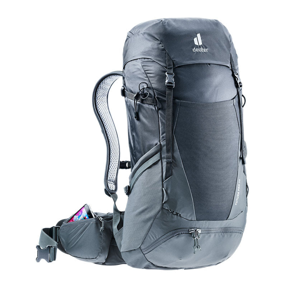 Zaino - Deuter Futura Pro 36 Black-Graphite