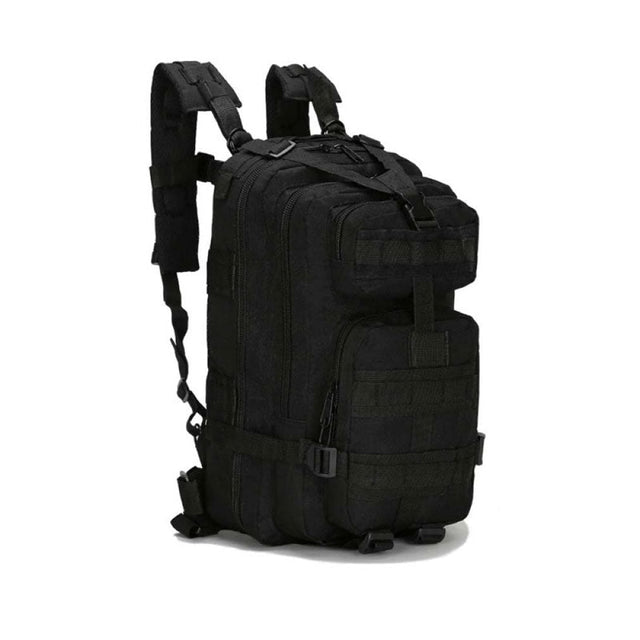 Zaino Tactical 600D Nero 30Lt