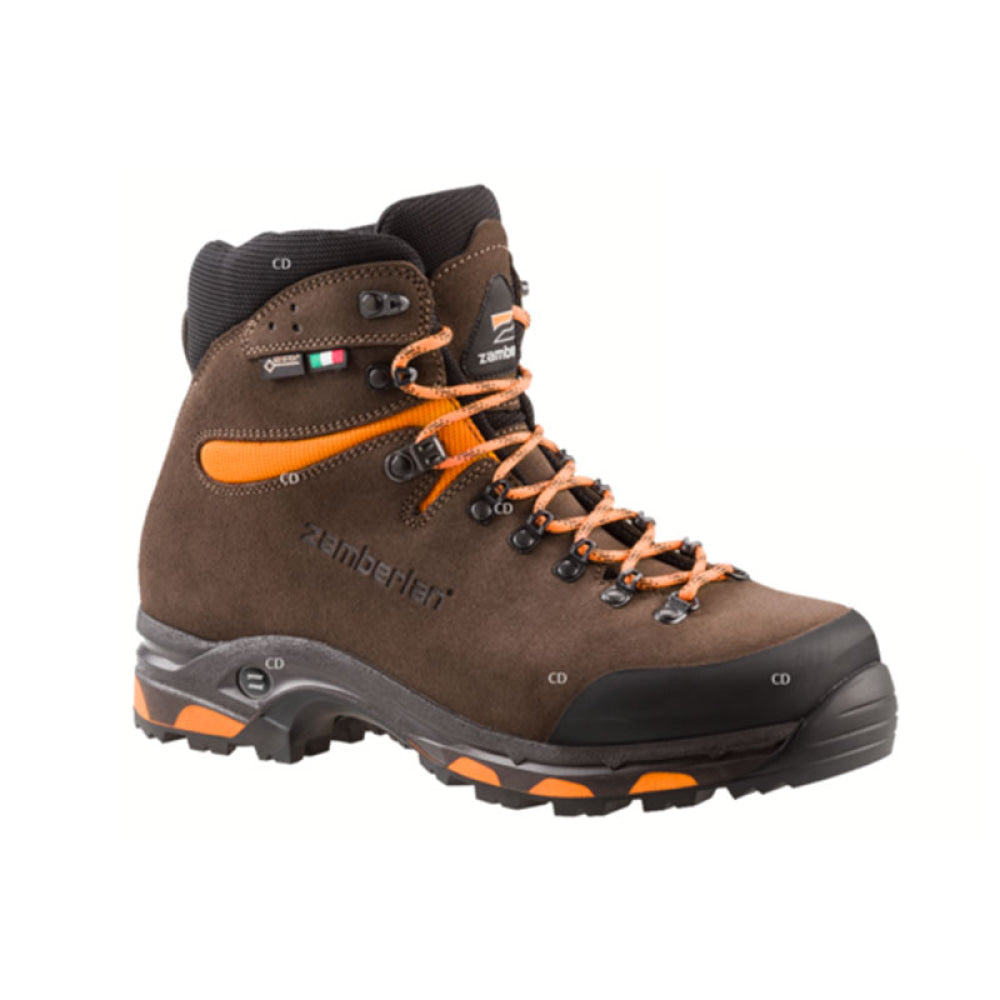 Zamberlan - 1022 Jackrabbit Suede Gtx Rr Wl Dark Brown Orange