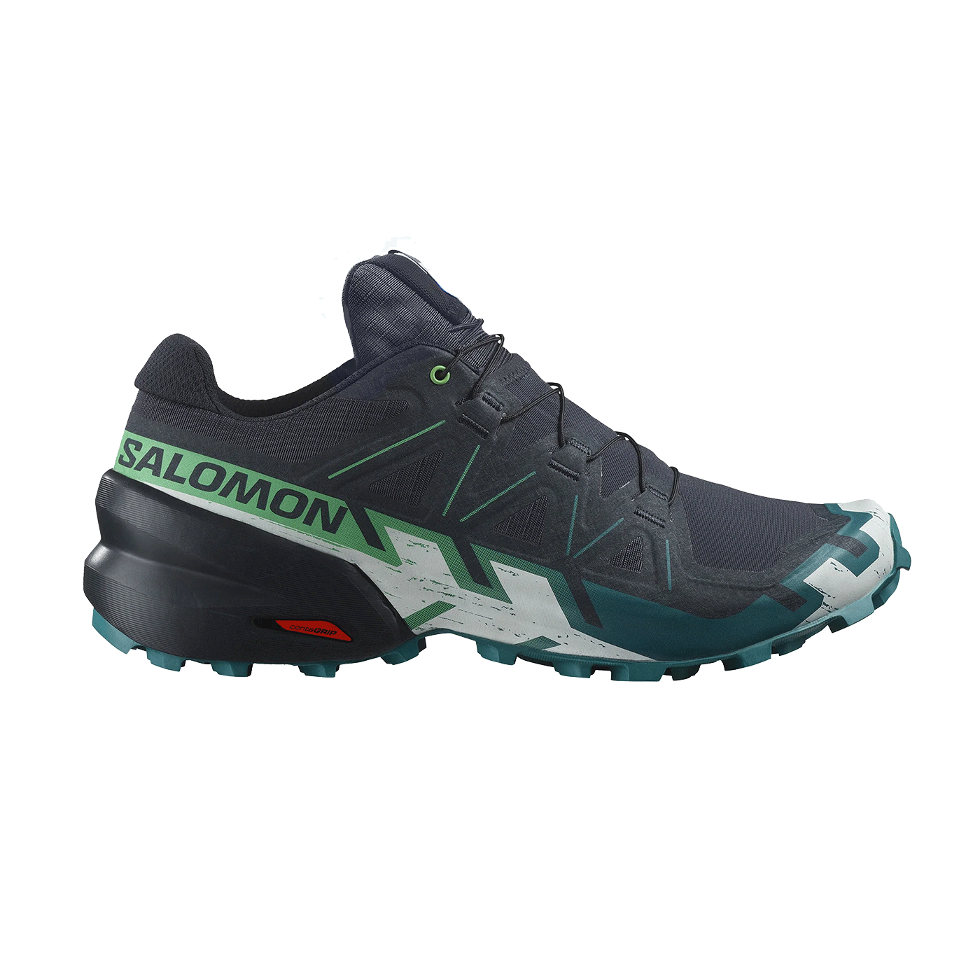 SALOMON - UOMO - SPEEDCROSS 6 Carbon / Tahitian Tide / White