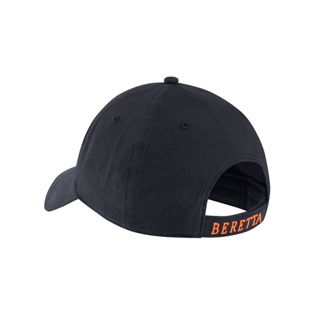 CAPPELLO - BERETTA - BIG B CAP Black & Orange
