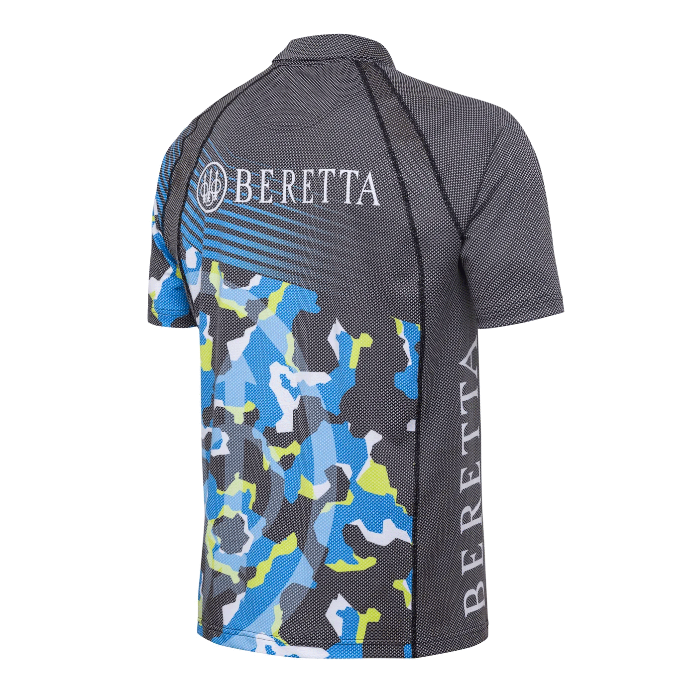 T-SHIRT - BERETTA - RUSH GRAPH POLO Blue Camoflage