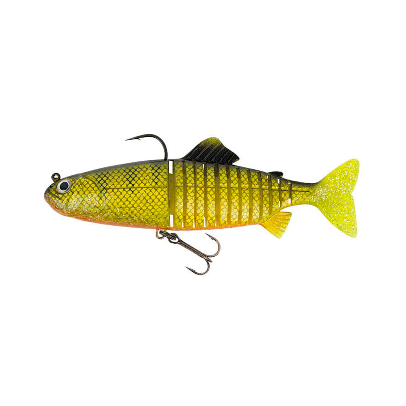 FOX RAGE Ultra-Realistic Perch Replicant Fishing Lure - Negative Buoyancy Shad Bait For Pike Freshwater Fishing