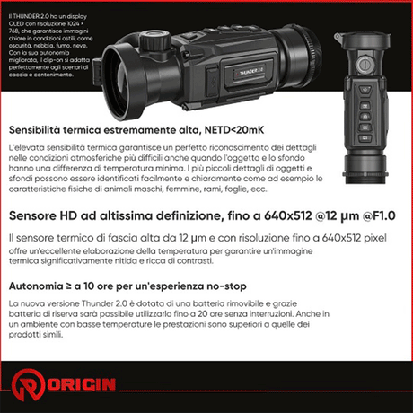 HIKMICRO - THUNDER 2.0 TQ35CR Lens 35mm